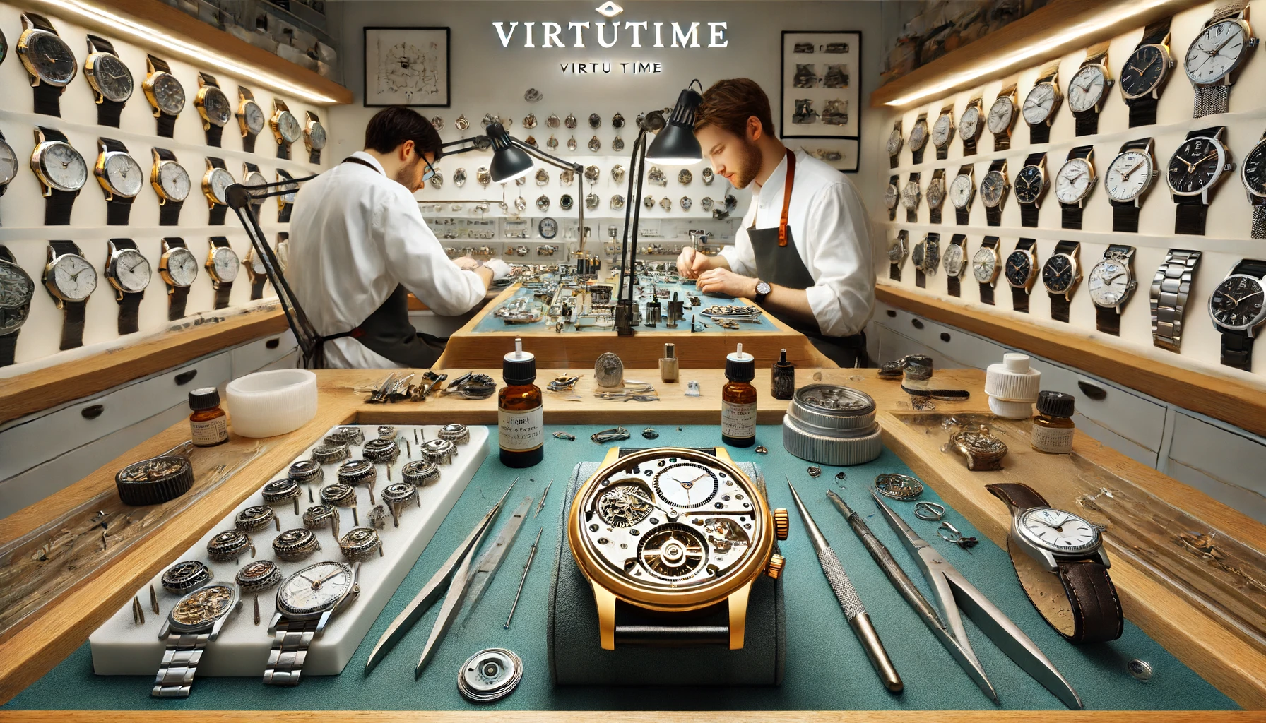 VirtuTime Watch Workshop: Mechanical Movement Overhaul Services